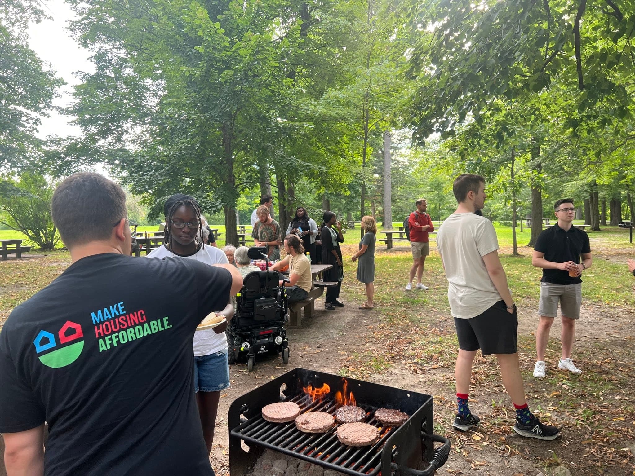 Make Housing Affordable advocacy BBQ event